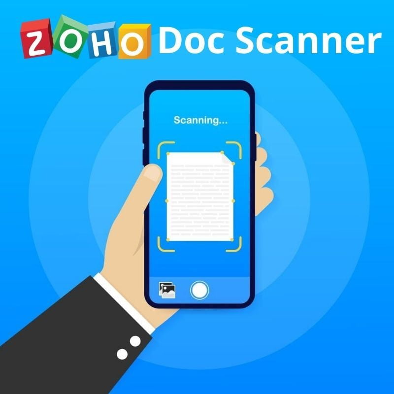 ZOHO Doc Scanner -  mit vielen nützlichen Extrafunktionen